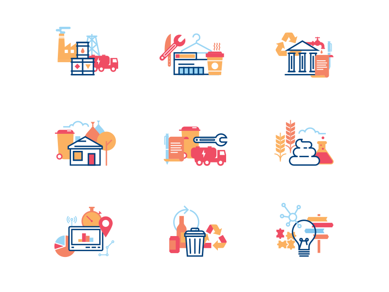 800x600 Waste Icons Design Inspiration Best Icons, Icon Design, Icon Set