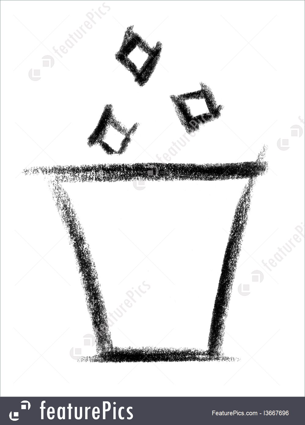 998x1392 Emblems And Symbols Trash Icon