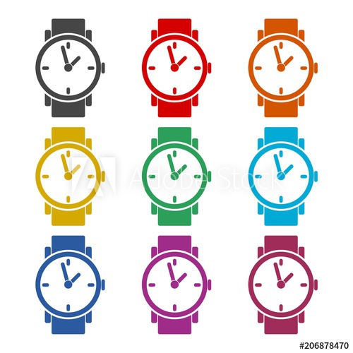 Watch Icon, Color Icons Set 500x500 Watch Icon, Color Icons Set