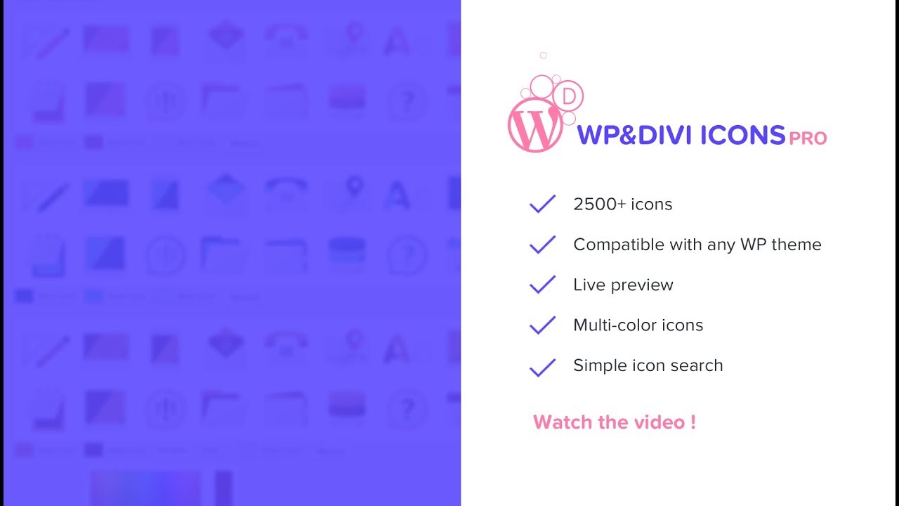 1280x720 Wp And Divi Icons