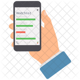 256x256 Watchlist Icon Of Flat Style