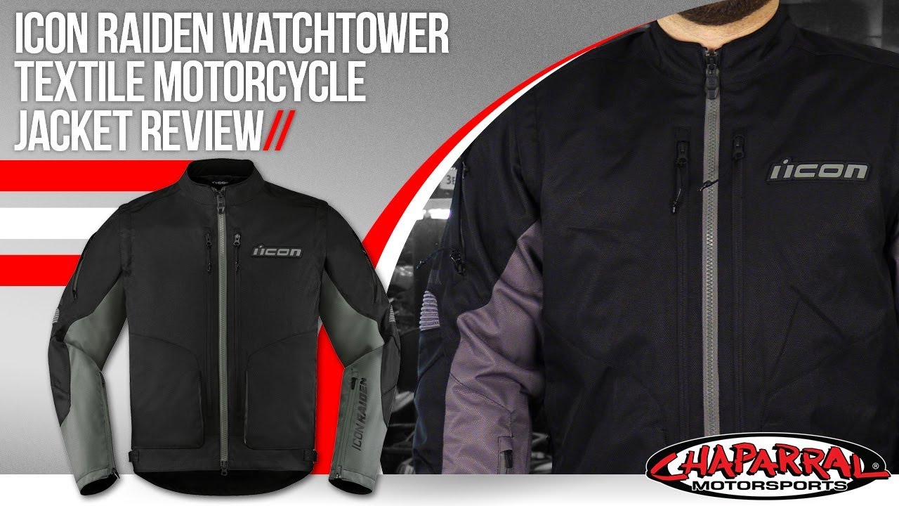 1280x720 Icon Raiden Watchtower Textile Motorcycle Jacket Review