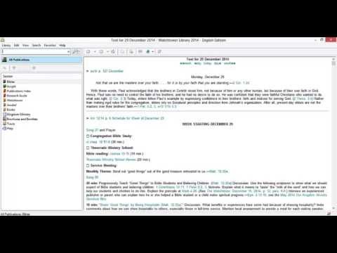 480x360 Jehovah's Witnesses Watchtower Library Download
