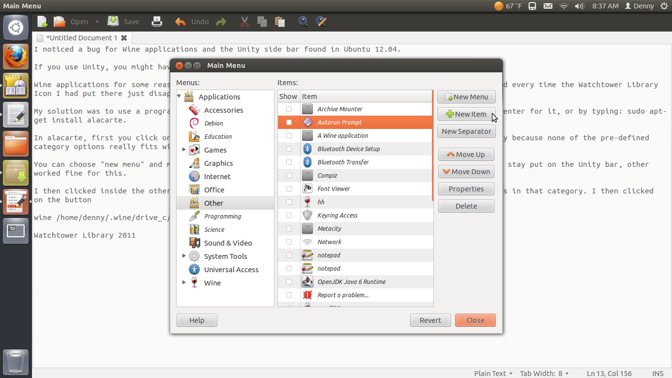 1366x768 Denny's Home World Watchtower Library Disappears From Ubuntu