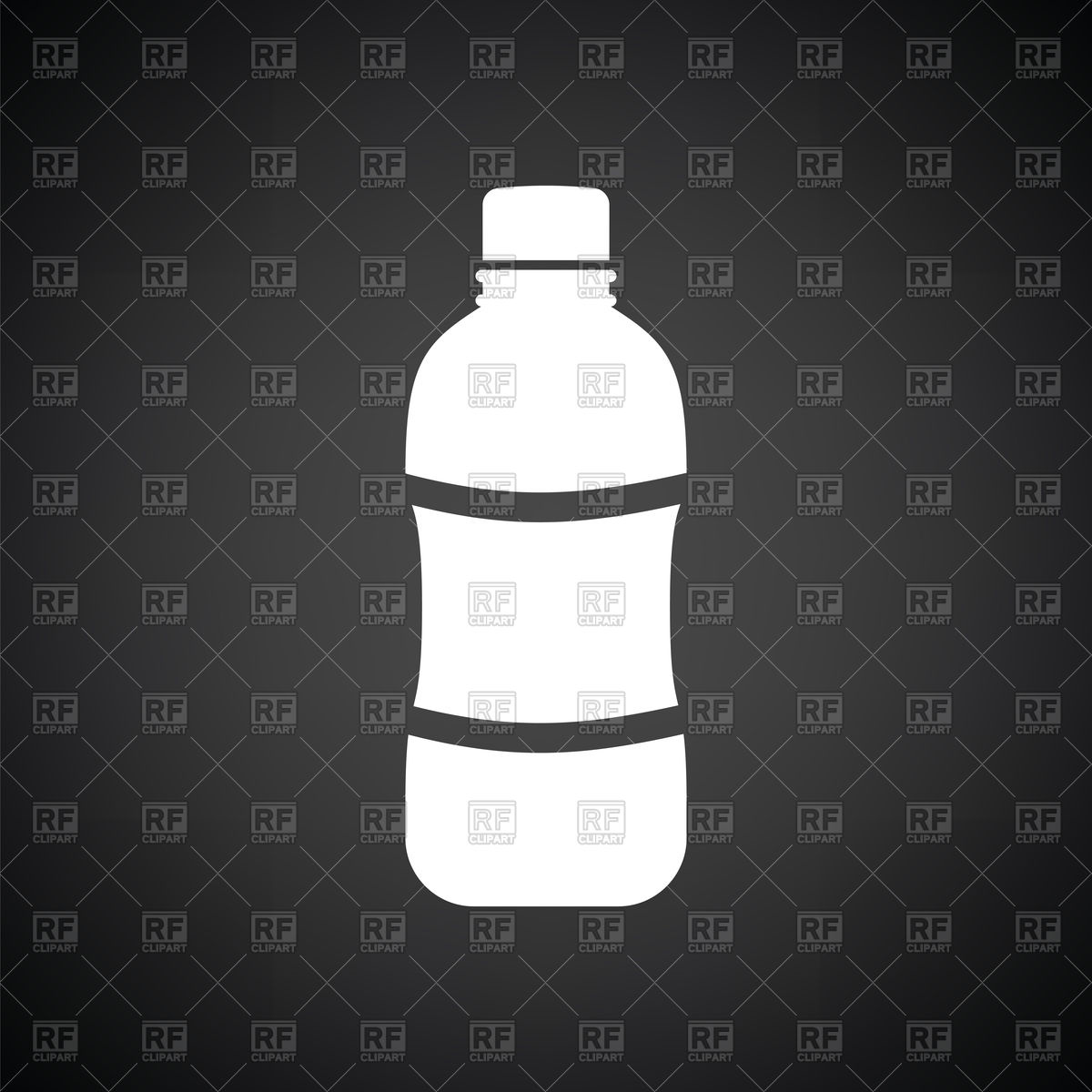 1200x1200 Water Bottle Icon Vector Image Of Signs, Symbols, Maps Angelp