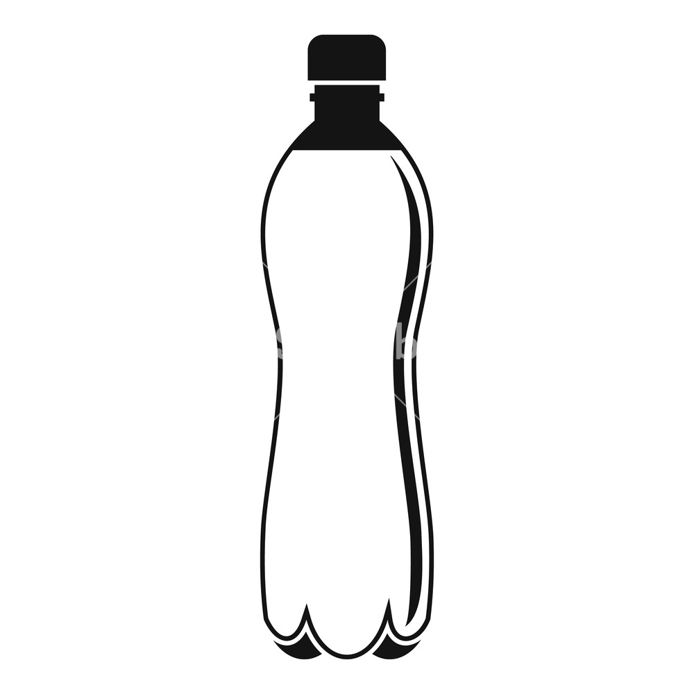1000x1000 Water Bottle Icon Simple Illustration Of Water Bottle Vector Icon