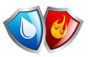350x225 Water And Fire Damage Icon
