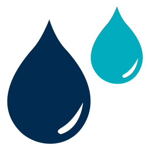 512x512 Blue Water Drops Icon