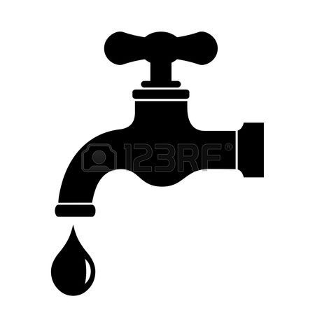 450x450 Leaky Faucet Water Tap Icon Illustration Air Bampb In Save
