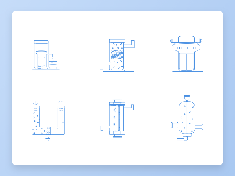 Water Filter Icons 800x600 Water Filter Icons