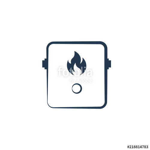 500x500 Tankless Hot Water Heater Icon Stock Image And Royalty Free
