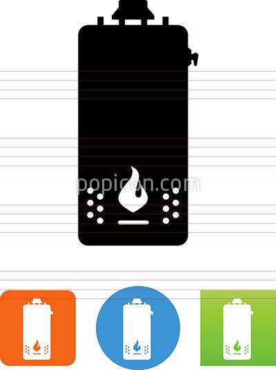 400x537 Water Heater Icon