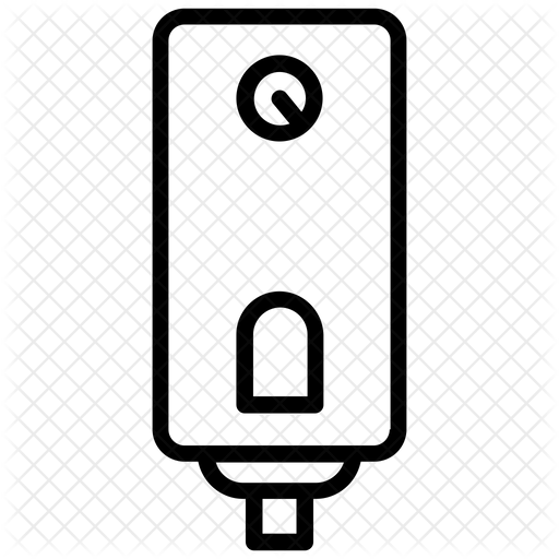 512x512 Water Heating Icon Of Line Style
