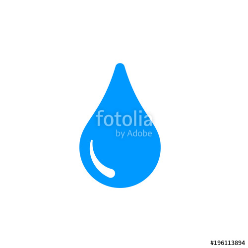 500x500 Water Icon Vector Stock Image And Royalty Free Vector