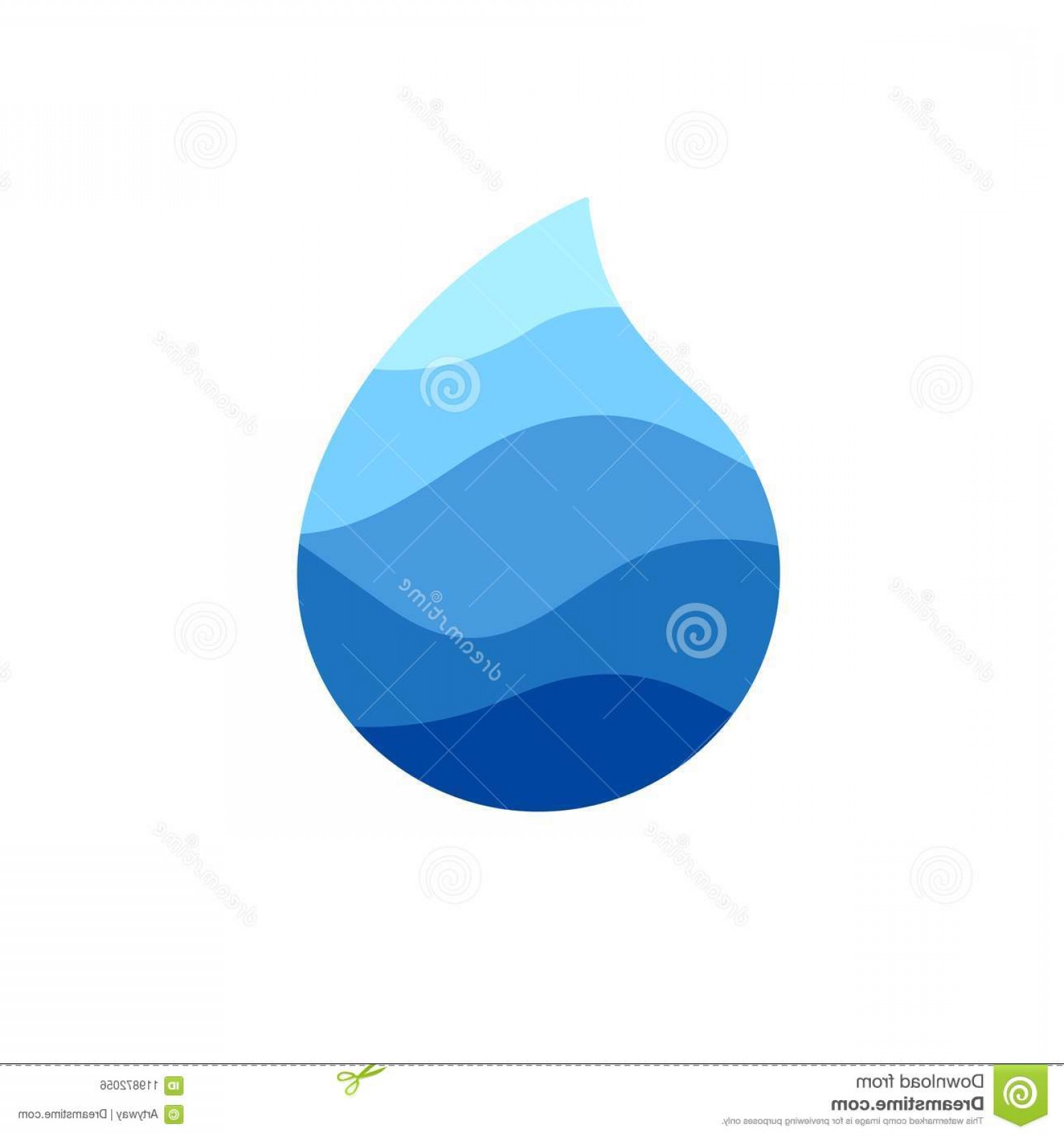 1560x1668 Drop Vector Logo Water Abstract Icon Sea Wave Inside Drop Abstract