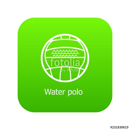 Water Polo Icon Green Vector Isolated On White Background Stock 500x500 Water Polo Icon Green Vector Isolated On White Background Stock