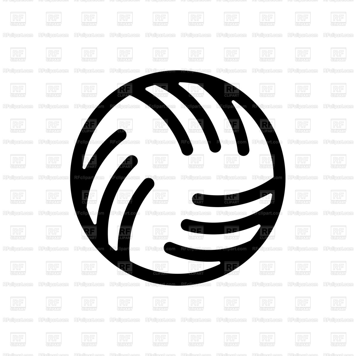 Ball Water Polo Sign Ball For Playing On Water Games Icon Vector 1200x1200 Ball Water Polo Sign Ball For Playing On Water Games Icon Vector