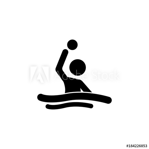 Water Polo Icon Silhouette Of An Athlete Icon Sportsman Element 500x500 Water Polo Icon Silhouette Of An Athlete Icon Sportsman Element