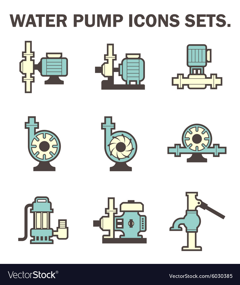 909x1080 Water Pump Icon