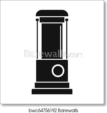 362x382 Water Pump Icon, Simple Style, Art Print Barewalls Posters