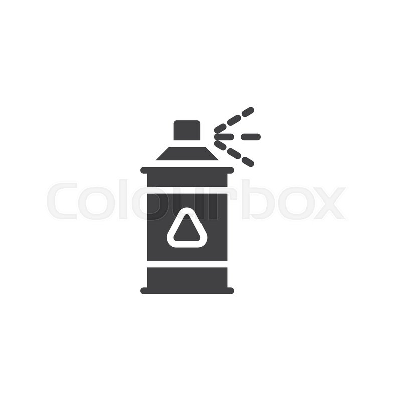 800x800 Insect Repellent Spray Vector Icon Stock Vector Colourbox