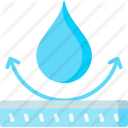 128x128 Water Resistant Icons