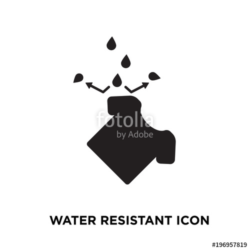 500x500 Water Resistant Icon Stock Image And Royalty Free Vector