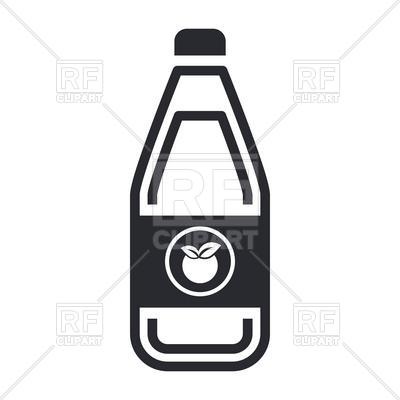 400x400 Bottle With Fruit Juice