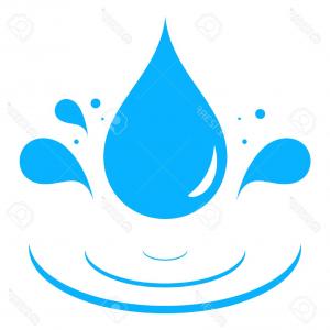 300x300 Transparent Vector Water Splash Drop On Catchsplace