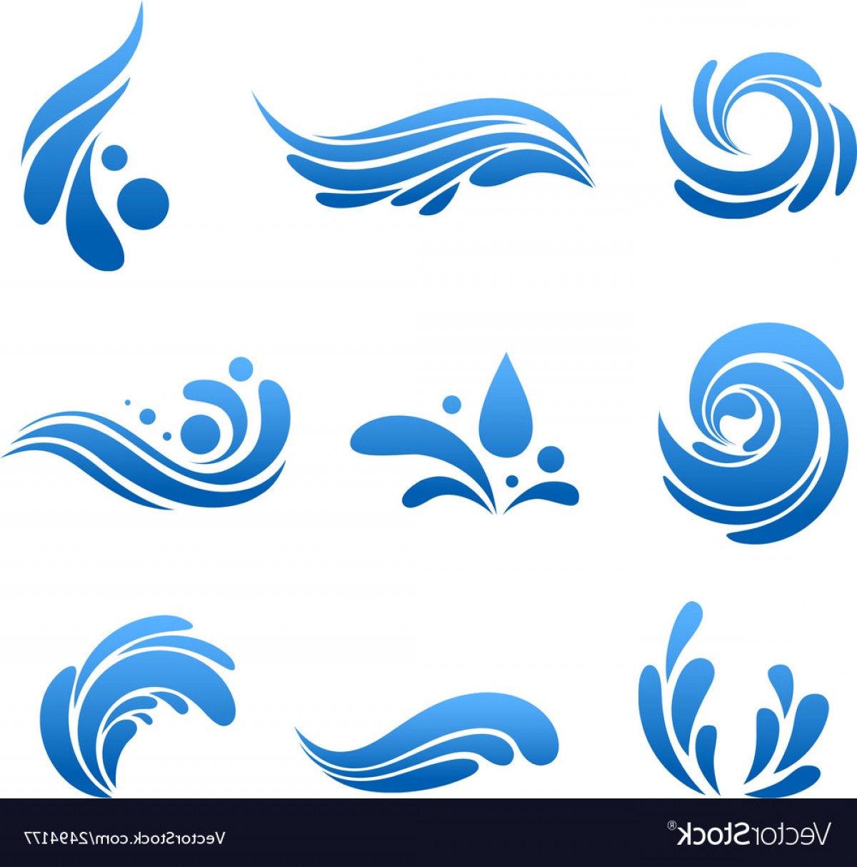 Water Splash Icon at Vectorified.com | Collection of Water Splash Icon ...