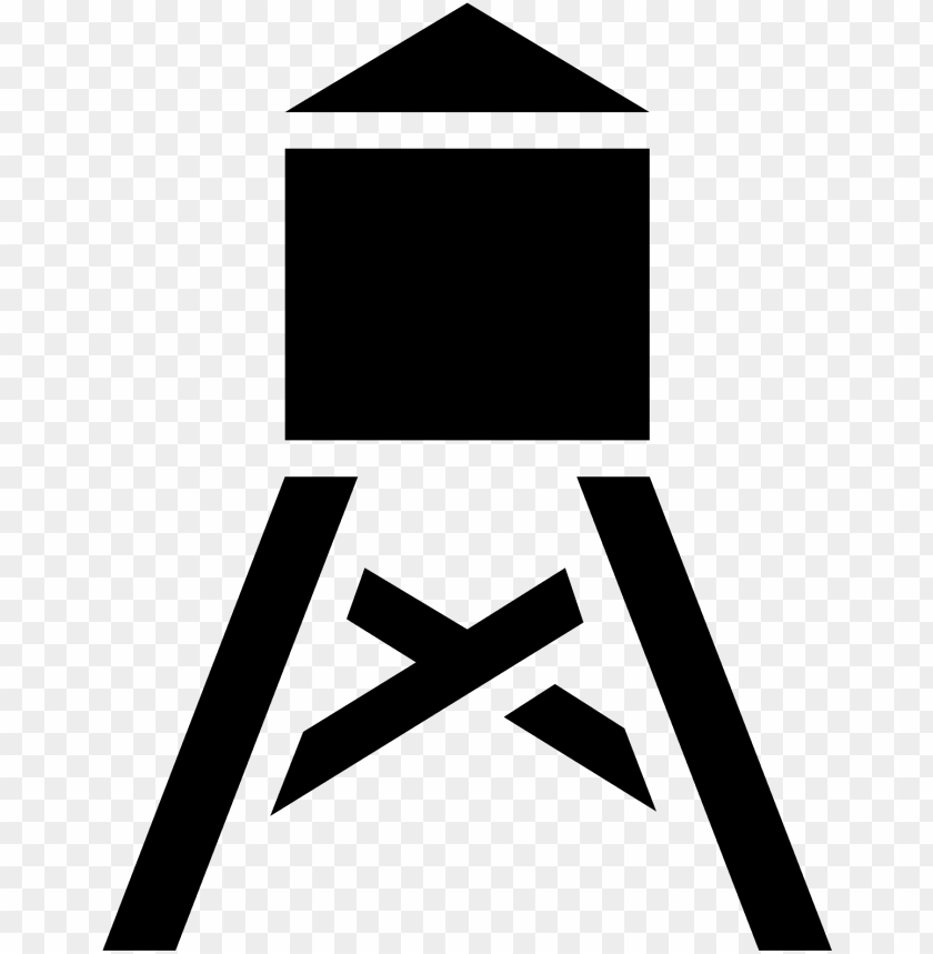 840x859 Water Tower Icon