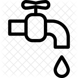 256x256 Water Tap Icon Of Line Style