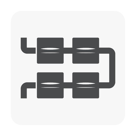 450x450 Water Treatment Icon On White Royalty Free Vector Graphics