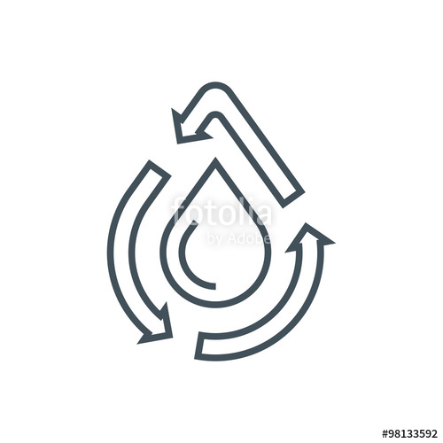 500x500 Water Treatment Icon Stock Image And Royalty Free Vector