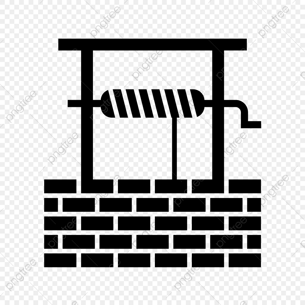Water Well Glyph Black Icon, Water Well, Well, Water Png 1024x1024 Water Well Glyph Black Icon, Water Well, Well, Water Png