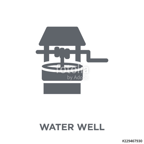 Water Well Icon From Agriculture, Farming And Gardening Collection 500x500 Water Well Icon From Agriculture, Farming And Gardening Collection