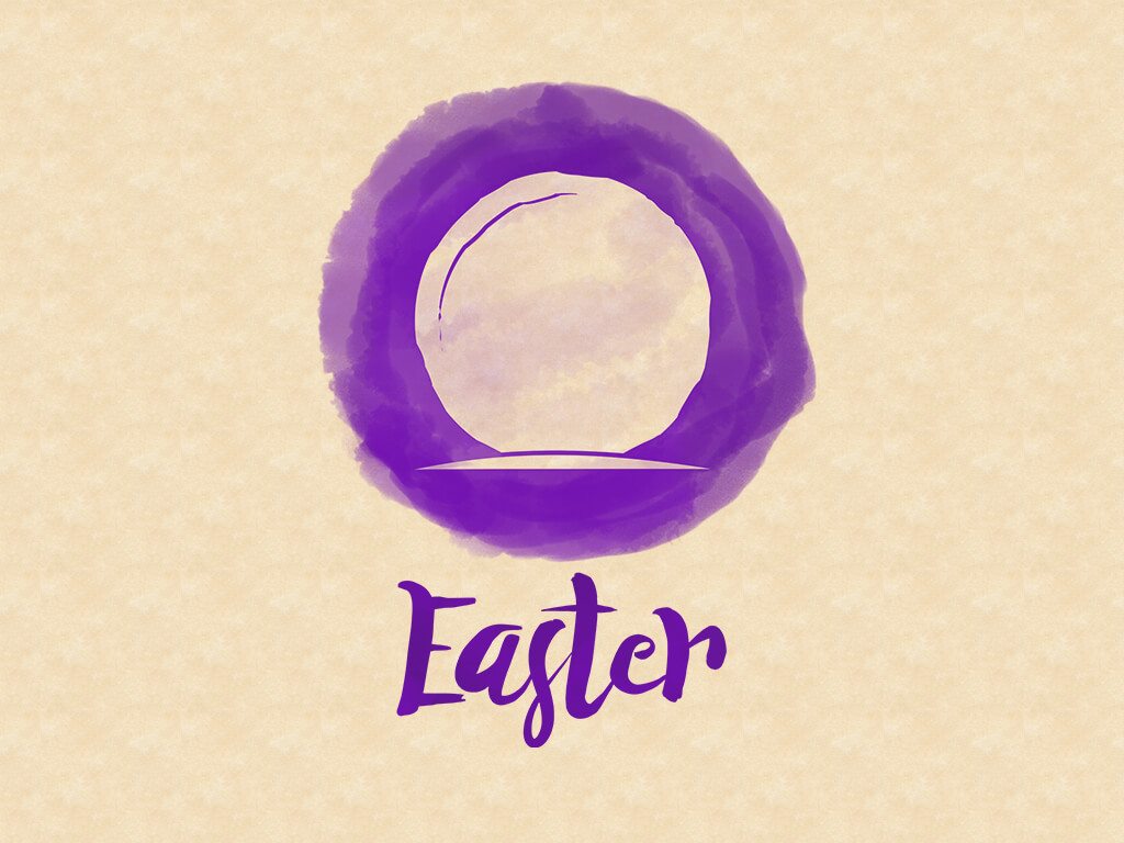 1024x768 Easter Watercolor Icon Sermon Series Media Open Edit Print