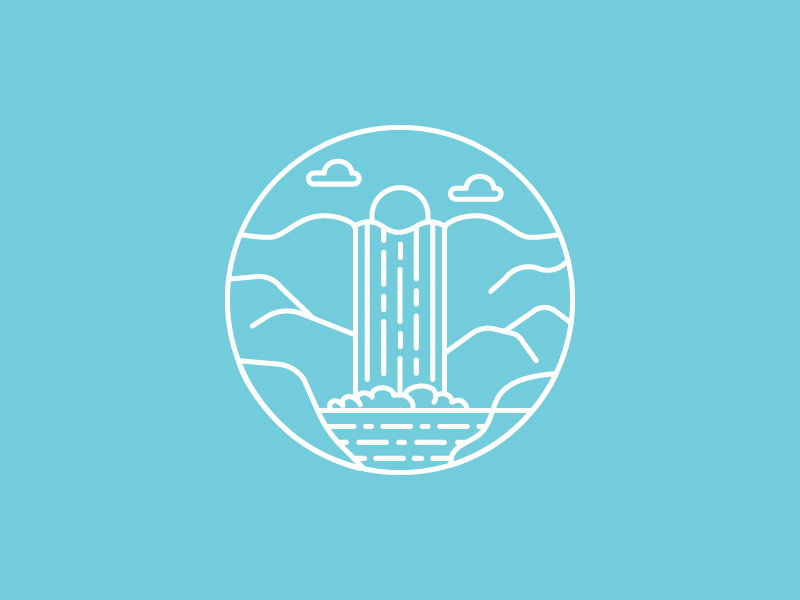 800x600 Waterfall Icon