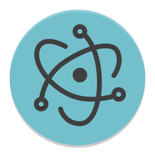 512x512 Electron Icon Papirus Apps Iconset Papirus Development Team