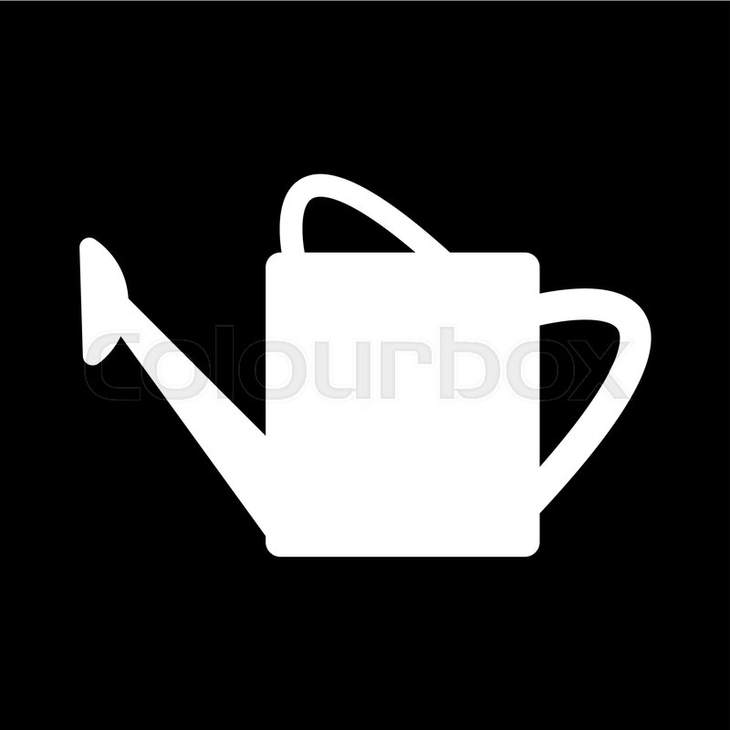 800x800 The Watering Can Icon Irrigation Stock Vector Colourbox