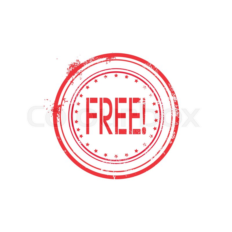 800x800 Free Watermark Stamp Circular Icon Stock Vector Colourbox