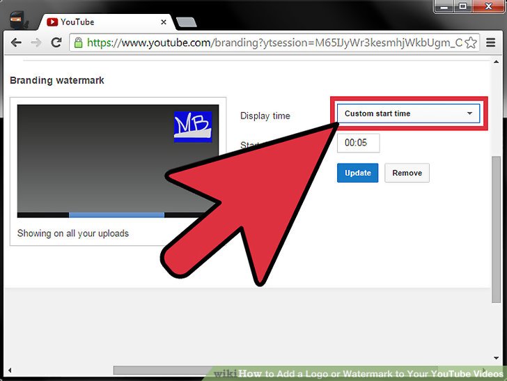 728x547 How To Add A Logo Or Watermark To Your Youtube Videos Steps