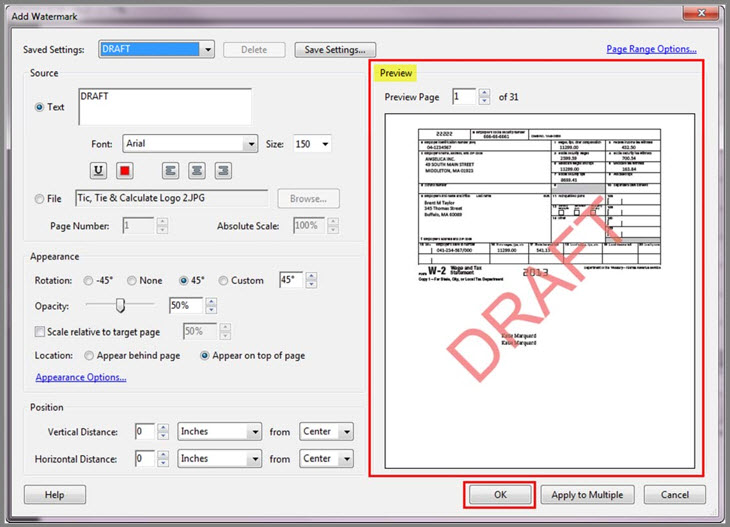 730x527 Adding A Watermark Cpaperless Help Center