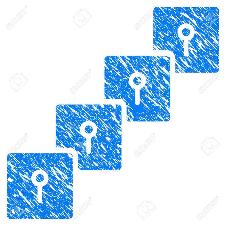 736x736 Vector Blue Grunge Locker Blockchain Rubber Seal Stamp Watermark