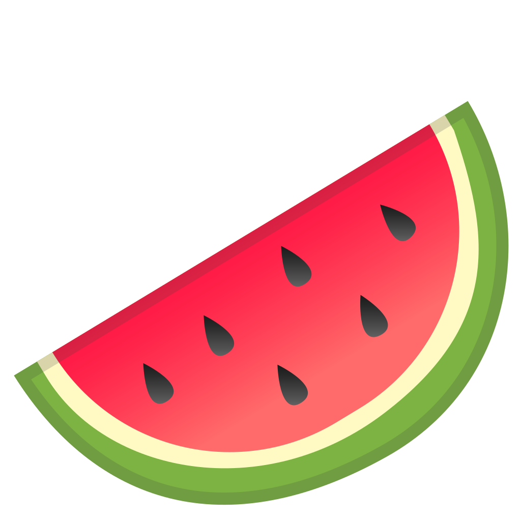 1024x1024 Watermelon Icon Noto Emoji Food Drink Iconset Google