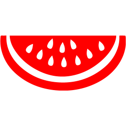 256x256 Red Watermelon Icon