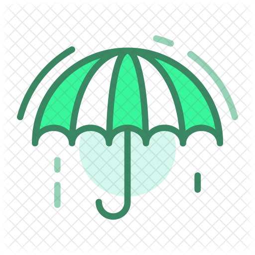 512x512 Waterproof Icon Of Colored Outline Style