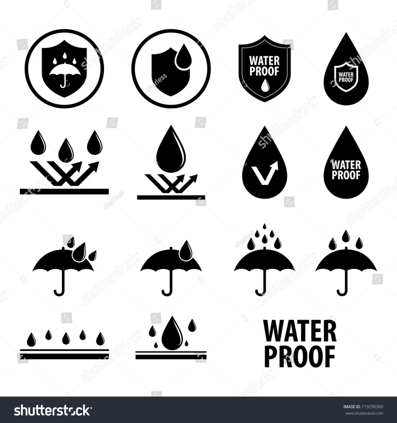1500x1600 Waterproof Icon Vector Illustration Icon Waterproof Illustration