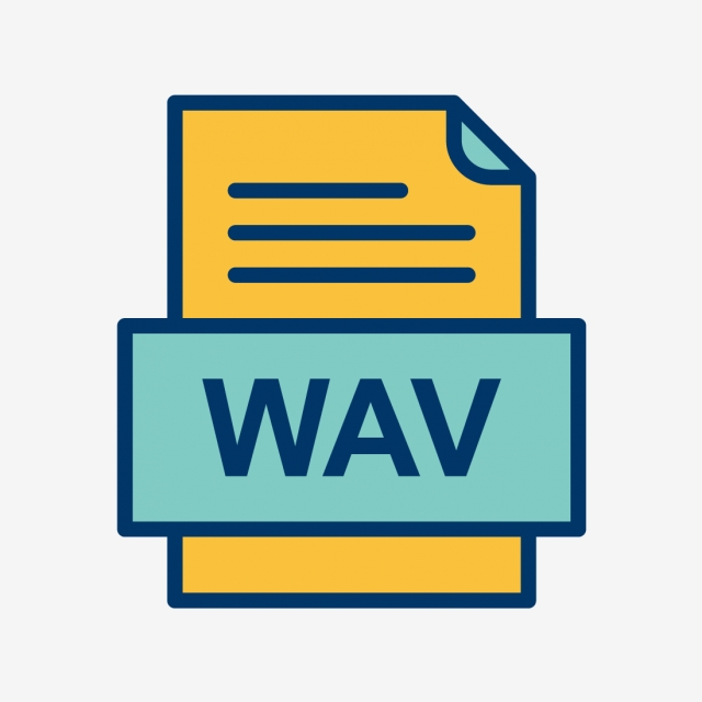 640x640 Wav Document Icon, Wav, Document, Png And Vector
