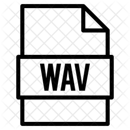 256x256 Wav Icon Of Line Style
